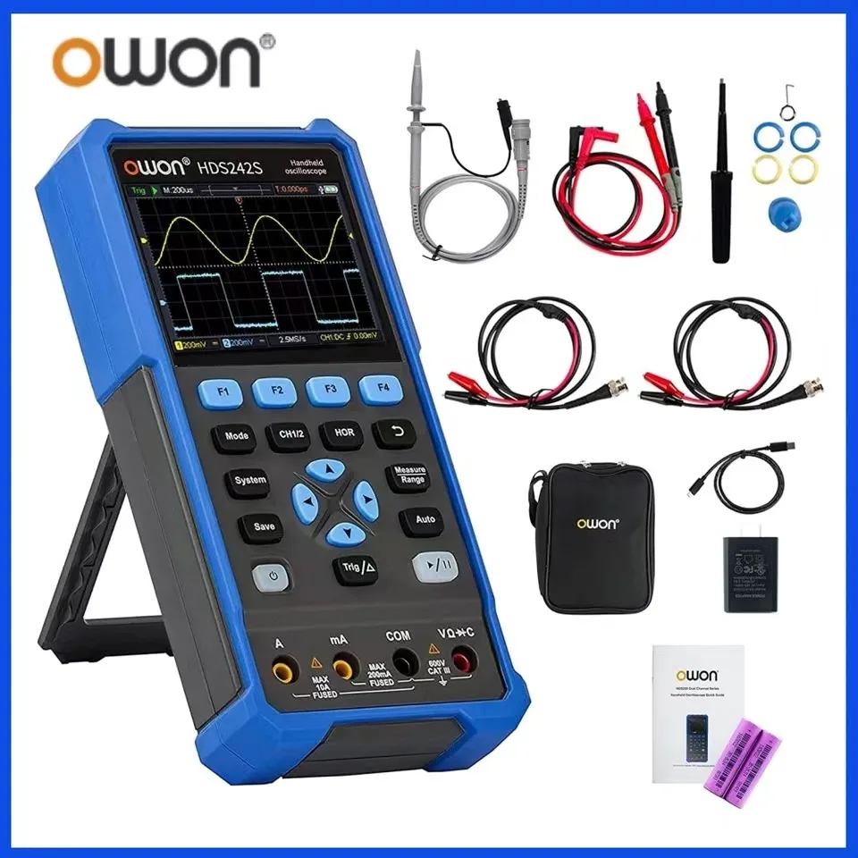2-in-1 Intelligent Digital Oscilloscope ET826 Multimeter DC/AC Current Voltage Resistance Diode Tester DSO-TC3 DSO-TC2 ZT-702S