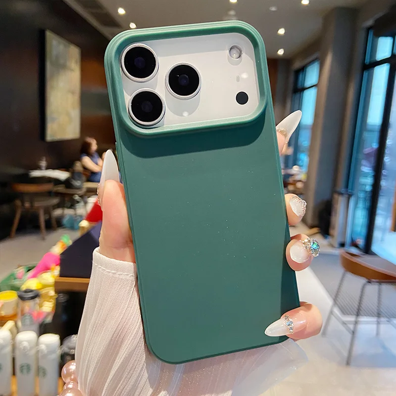 Luxury Candy Color Soft Silicone Phone Case with Camera Bumper Protection