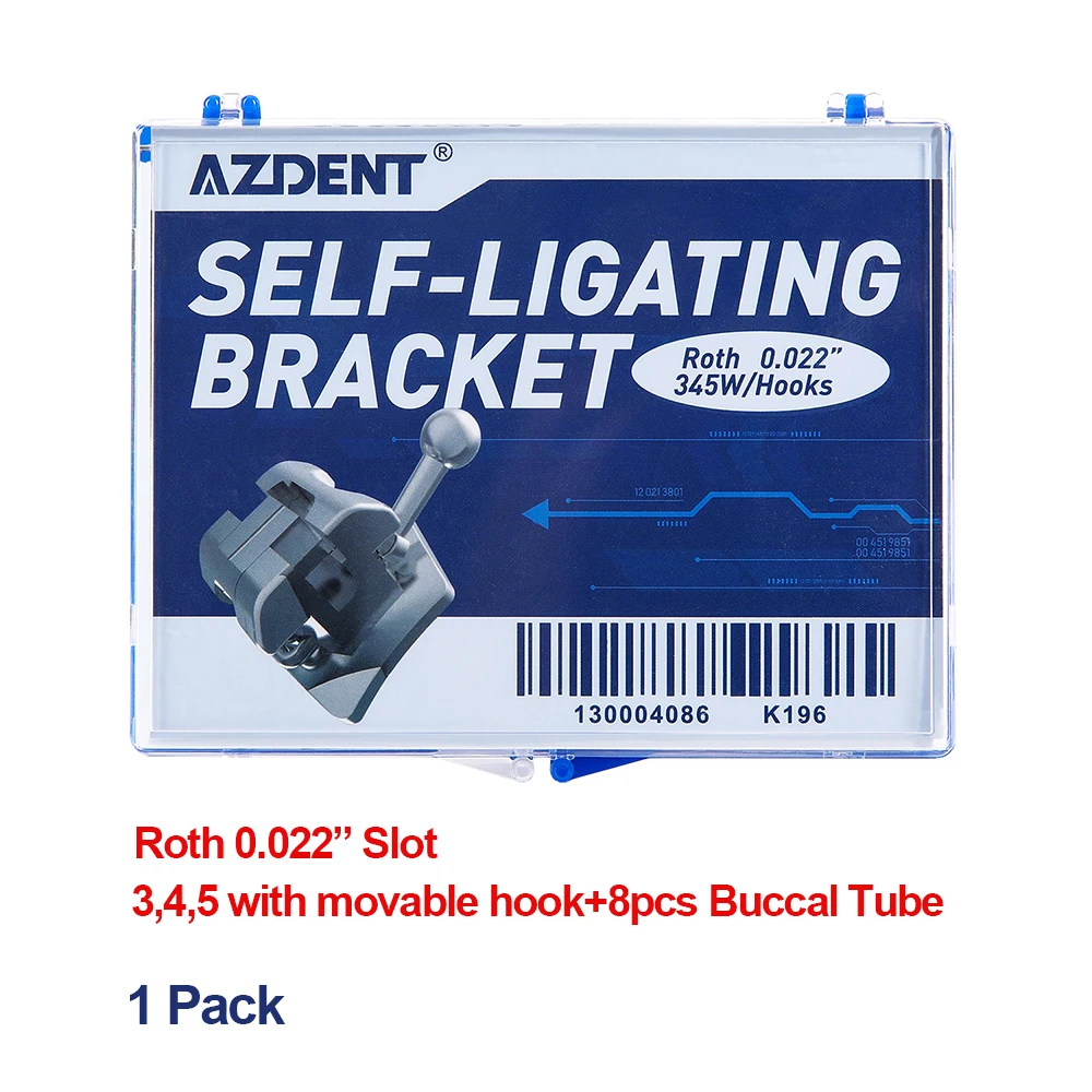 Bracket In Dental, Mini Metal Bracket (Roth 022) General Sets - ISDENT - Foto 5