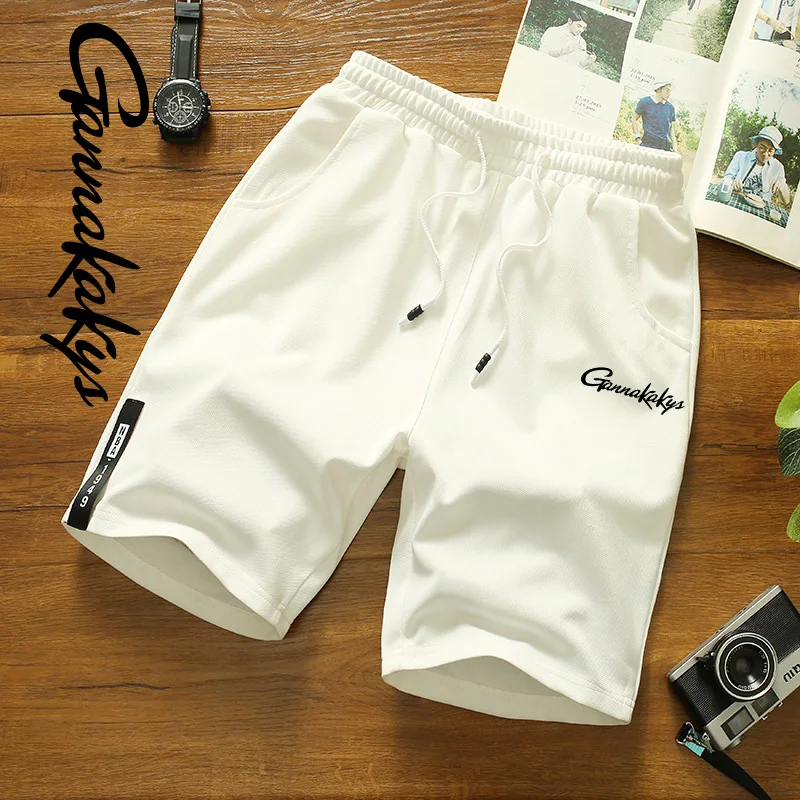 Summer High-quality Men's Fishing Shorts, Loose and Breathable Sports Shorts, Fitness and Breathable Running Travel Shorts