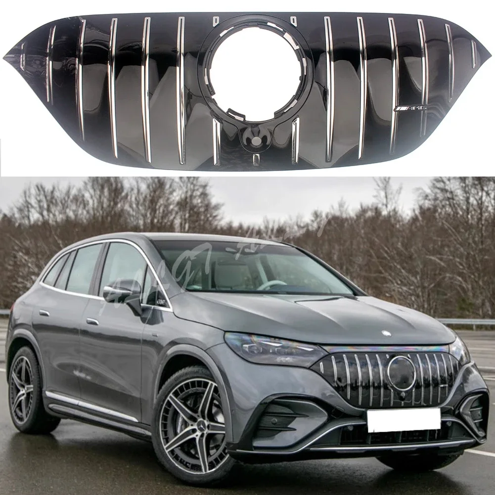 

Car Radiator Front Racing Facelift Grill Upper Bumper Grilles Fit For Mercedes-Benz X294 EQE350 EQE450 EQE500 SUV 2022 2023