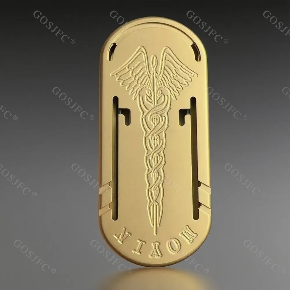 ZDEDCメイク音叉フィジェットスライダー チタン合金プッシュスライダー