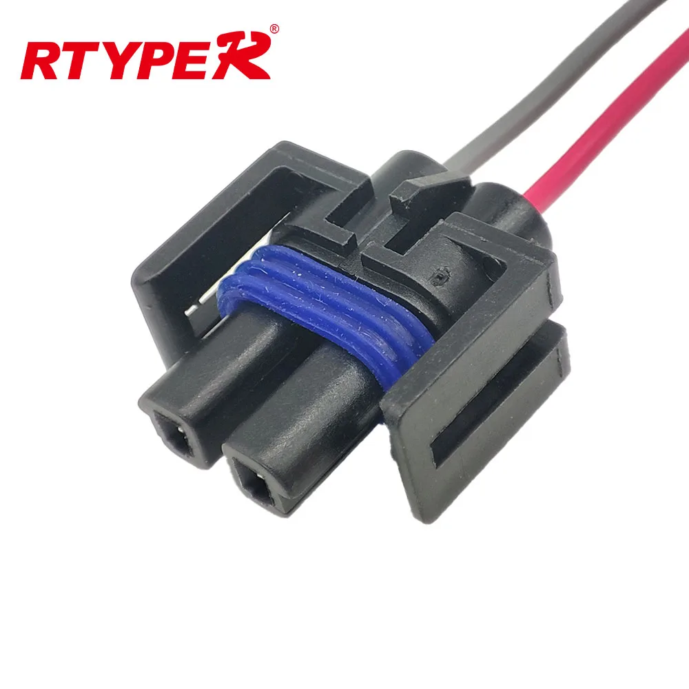 

1 Set A/C Air Conditioning Compressor Clutch Coil Wiring Harness Connector Pigtail Plug For GMC Chevrolet Pontiac Buick Cadil