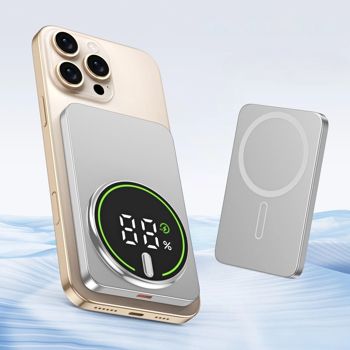 Magnetic Power Bank 10000mAh Wireless Powerbank 20W Slim Portable Battery Charger for MagSafe iPhone 17 16 15 14 13 12 Samsung