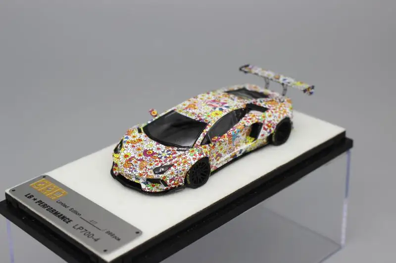 Unboxing PGM 1:64 Lamborghini Aventador LP700 LB WORKS