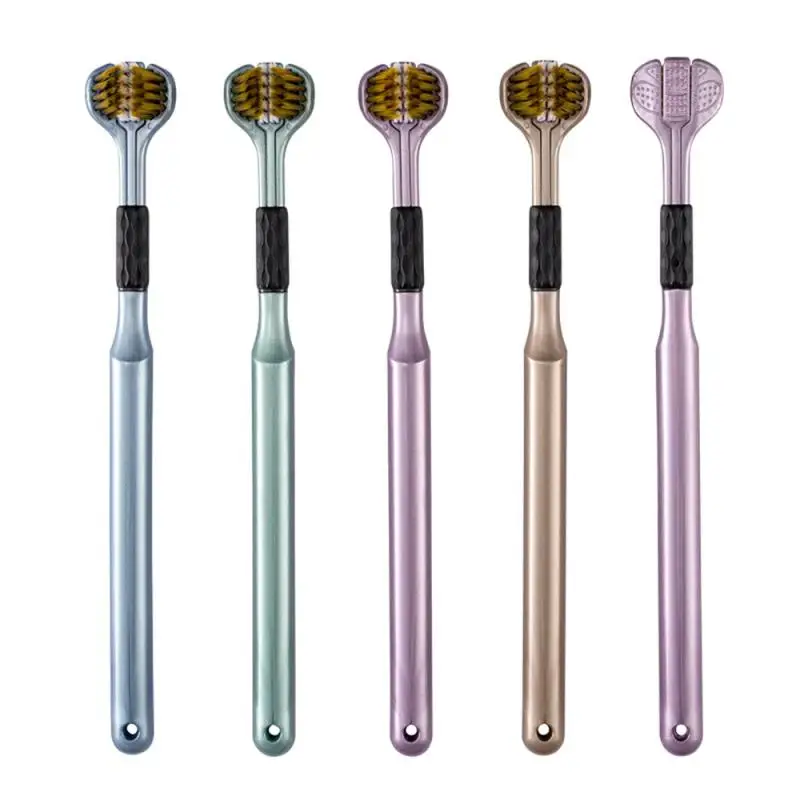 Three Sided Soft Toothbrush Adult Ultra Fine Soft Bristle Oral Care Teeth Brush Oral Health