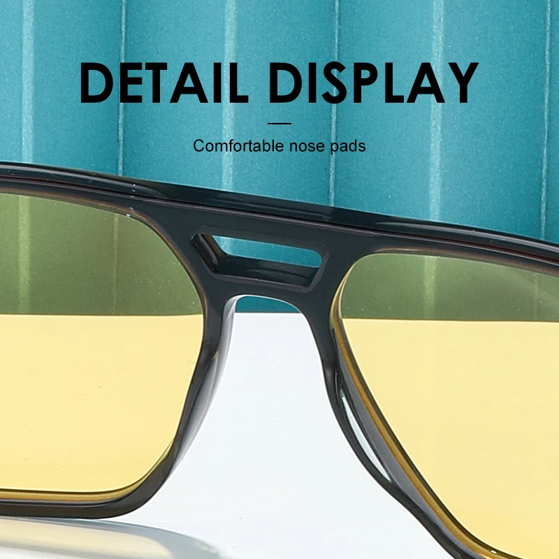 TAGHezekiah Vintage Acetat Polarisierte Sonnenbrille Herren Mode Retro Designer S8581 Sonnenbrille Damen Luxusmarke 2025 Sonnenbrille – Detail 7