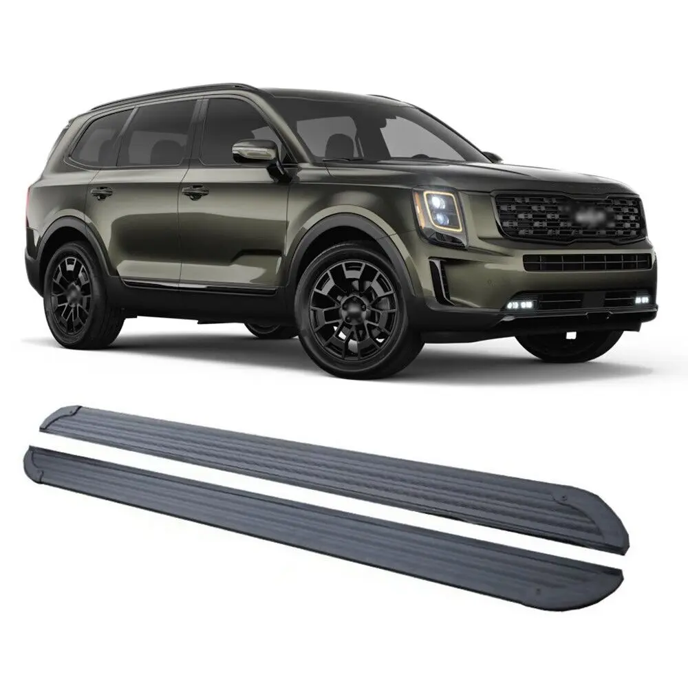 

2PCS Running Boards Side Step Nerf Bars Fits For KIA Telluride 2020-2024