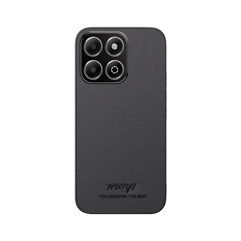 Leather Magnetic Case with Soft Bumper Cover
