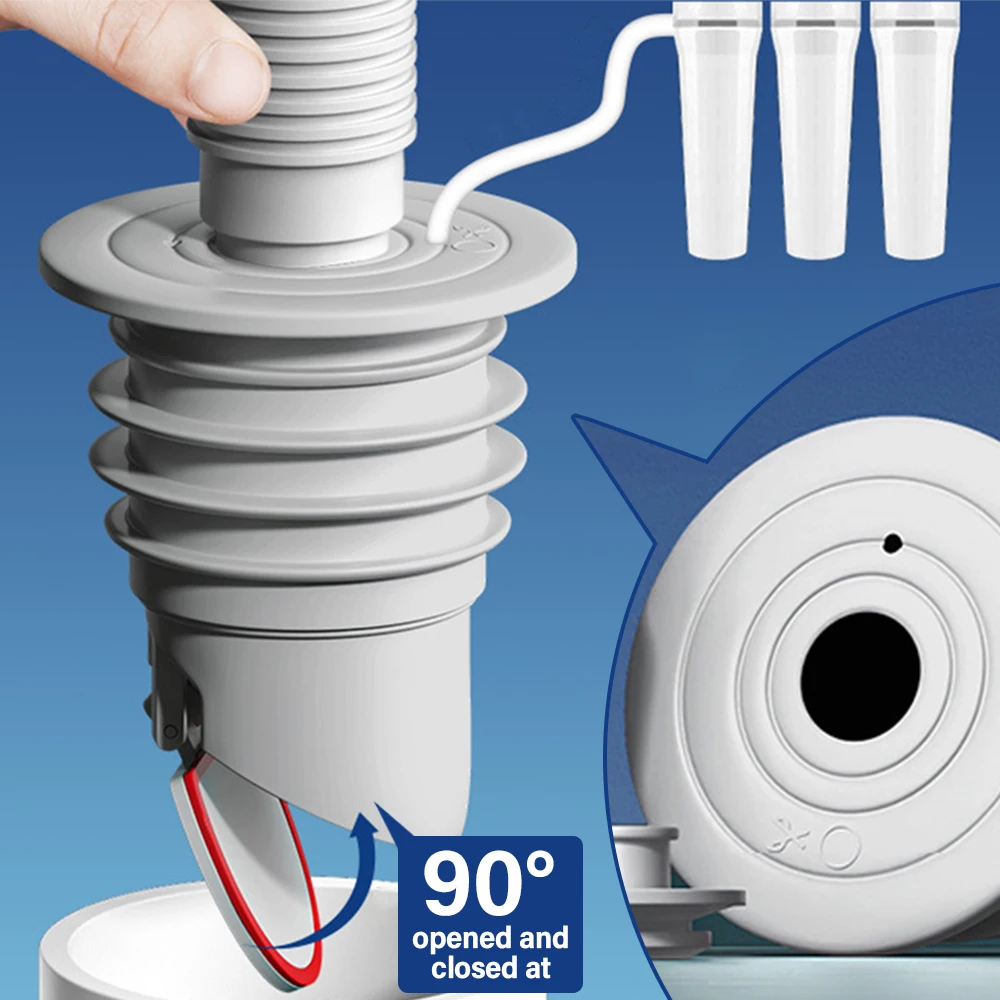 Silicone drain stopper Silicone Drains Kitchen Sink Plug Sewer Pipe Sealing Ring Water Plug Floor Drain Shower Drainer Stopper Bathroom Accessories