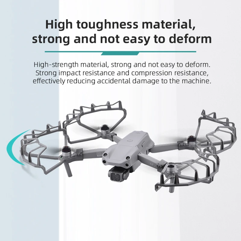 Protecteur D'Hélice Semi-Fermé Pour DJI Mavic 2 Pro/Zoom - Cage Protection Lames Drone