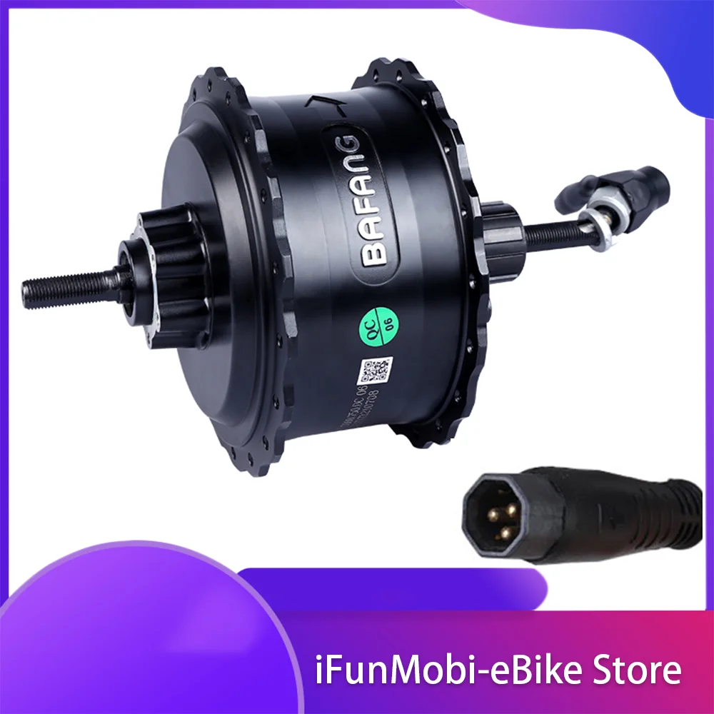 Bafang Rear Brushless Gear Hub Motor Fat Ebike 48V 750W Thread-on And ...