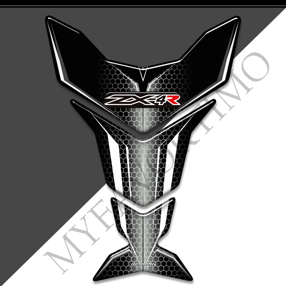 

Motorcycle 3D Stickers Decals Protection Tank Pad Tankpad Gas Fuel Oil Kit Knee For Kawasaki Ninja ZX-4R 400 ZX4R ZX 4R