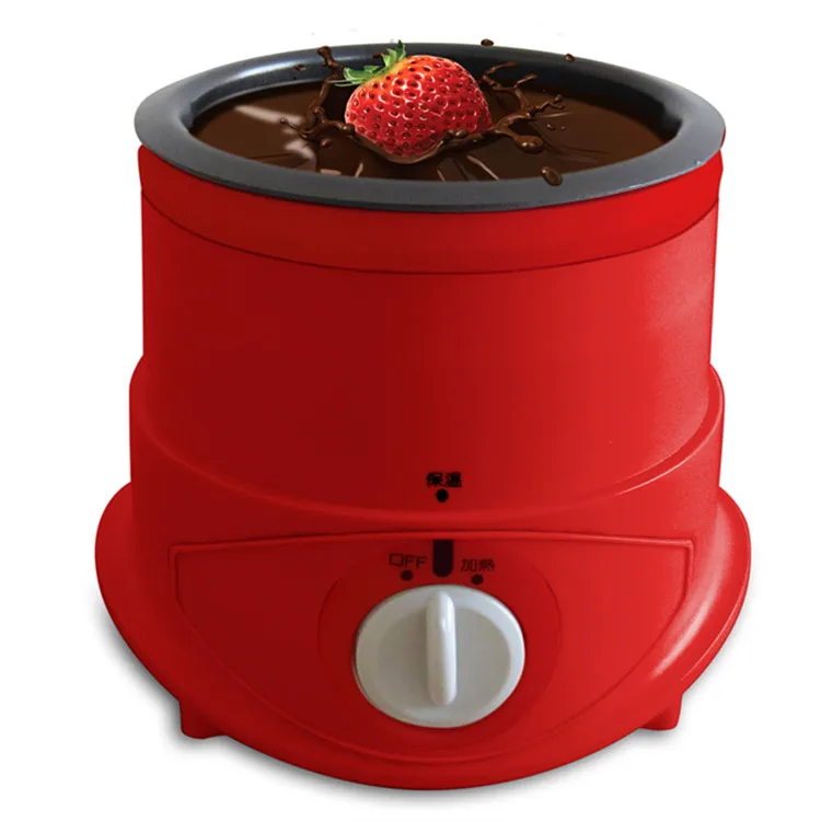 Electric Mini Chocolate Fondue Maker Sets Wax Warmer Party Cheese Melting Pots With Melting Pot with CE/ROHS/LFGB/ETL Approval 2