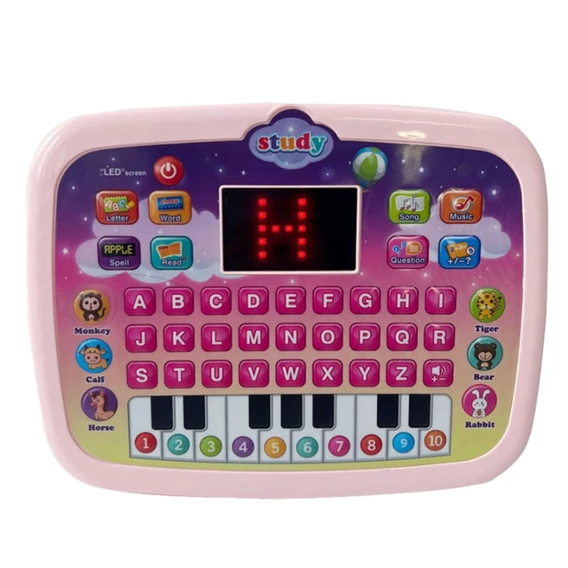 Vtech Little Apps Tablet Black Piano Educational Kid's