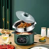 Electric cooking pot household multi-function rice cooking pot electric hot pot electric frying pot dormitory small electric pot 1