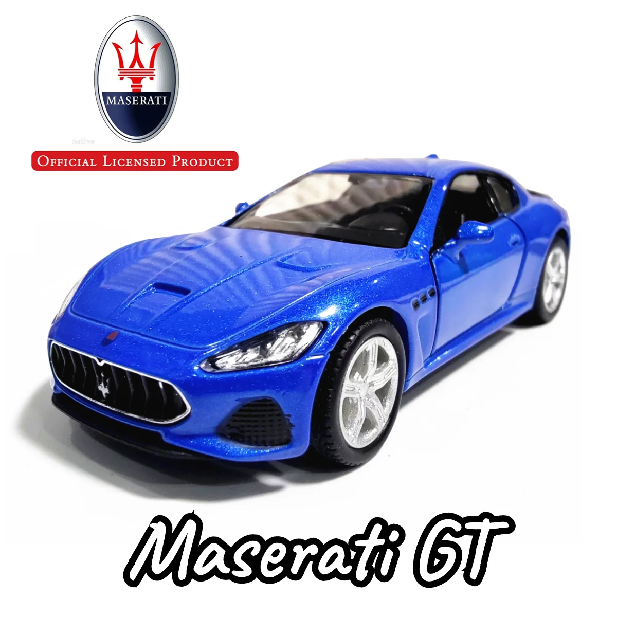 

1/36 Scale Maserati Gran Turismo MC Car Model Replica Diecast Collection Vehicle Interior Decor Ornament Xmas Gift Kid Boy Toy