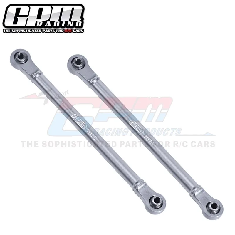 GPM 7075 알루미늄 프론트 스티어링 타이로드 8547, TRAXXA 1/7 UDR -85076-4 UDR 7075 AlU 프론트 스티어링 타이로드