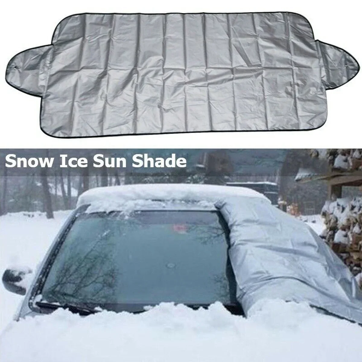 

Universal Foldable Car Windshield Visor Cover Front Window Sun Snow Ice Shield Shade Winter Frost Guard Auto Accessories