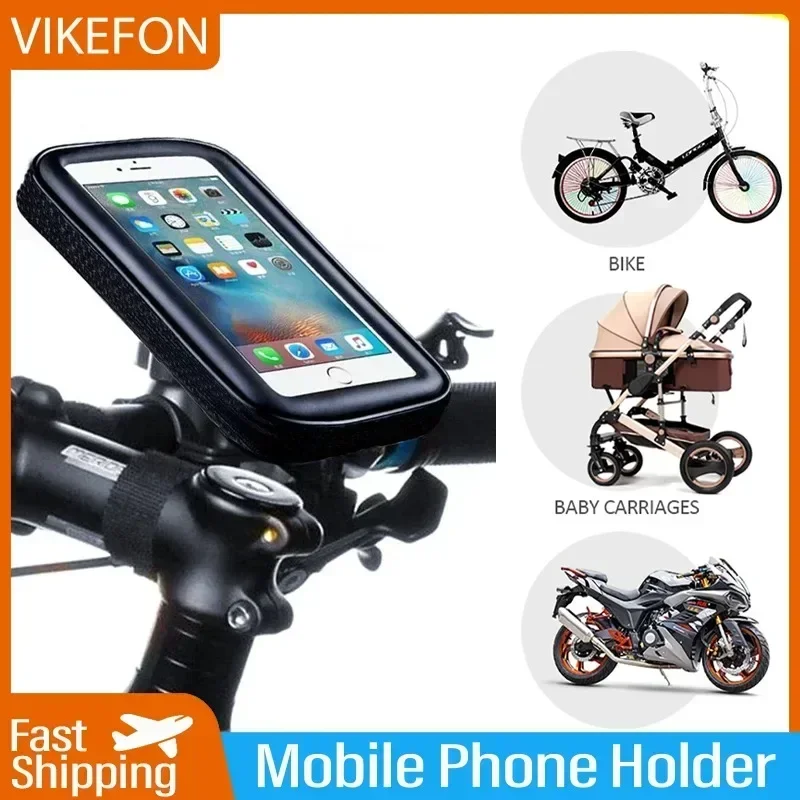 Support de téléphone de vélo étanche, étui de téléphone pour guidon de moto, pour iPhone 15 Pro Max 14 Samsung