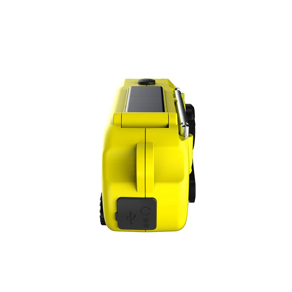 XSY299AS Outdoor Multi-function Emergency Radio Solar USB Handheld Mobile Phone Charging Camping Light