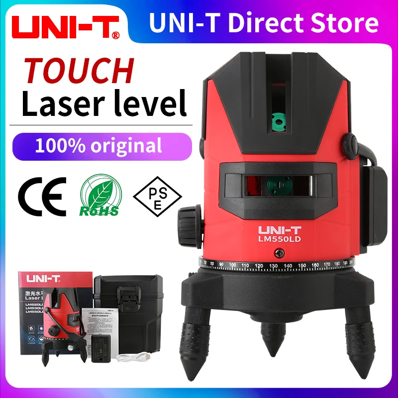 UNIT235Lines3DLaserLevelgreenlineSelfLeveling360Horizontal