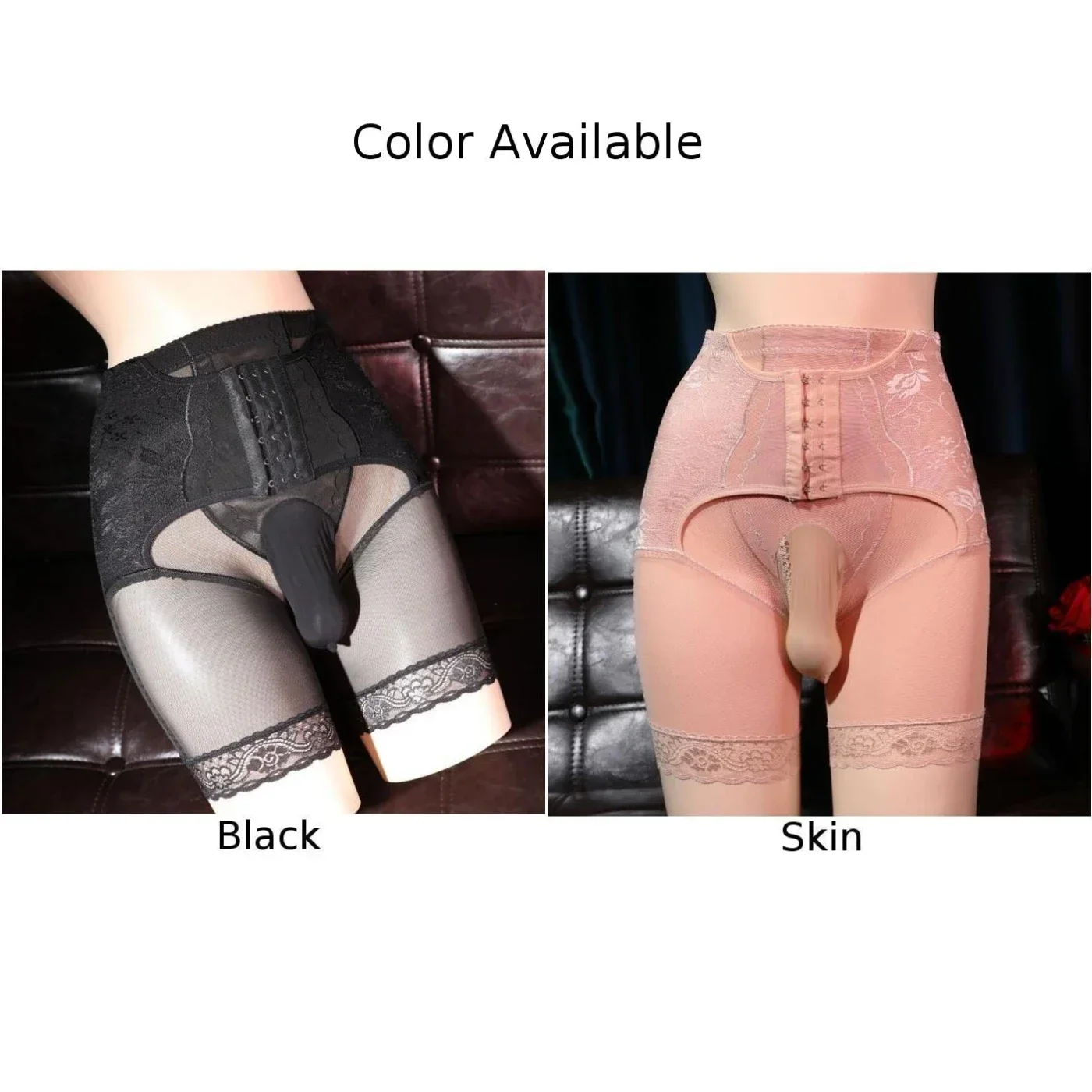 Mens High Waist Panties Shaper Control Pants Modeling Strap Waist Corset Slim Sheath Belt Sexy Bodysuit Corrective Underwear
