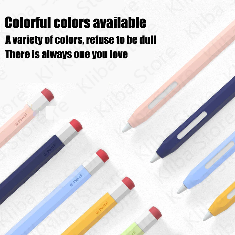 Silicone Pencil Case For Apple Pencil 2nd 1st Tablet Touch Stylus Pouch Portable Protective Cover — view 6
