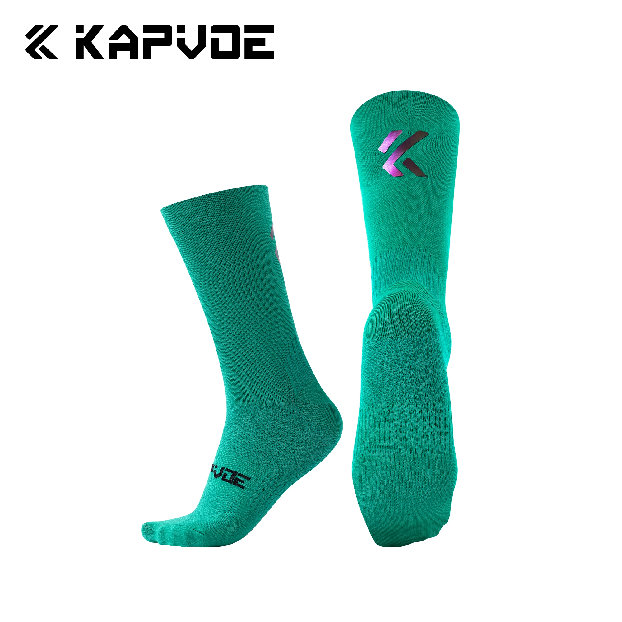 Kapvoe Cycling Socks Sports Socks Anti-slip Football Socks Men Women Non-slip Bike Tennis Sports Grip Riding Soccer Running