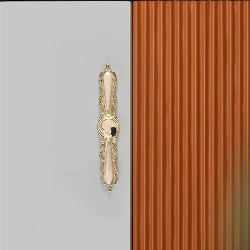 European Style Bronze White Knobs Furniture Handle for Kitchen Cabinets Door Drawer Handles Wardrobe Cupboard Dresser Pulls