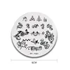 Nail Stamping Plates Stainless Steel Nail Art Image Plate Stamp Template Stencil Tools Stamping Nail Art Manicure Tool 3