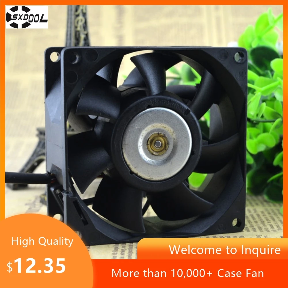 Delta FFB0824EHE 80mm 8cm DC 24V 0.75A 3-Pin Server/Inverter Cooling Fan (Open Box)
