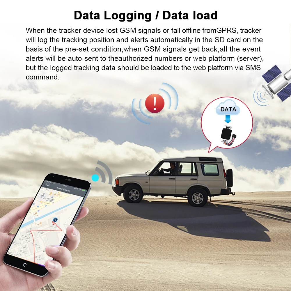 QZT TK303G Car GPS Locator GPS Tracker Vehicle Waterproof Voice Monitor Online Tracking with Remote Control Free APP