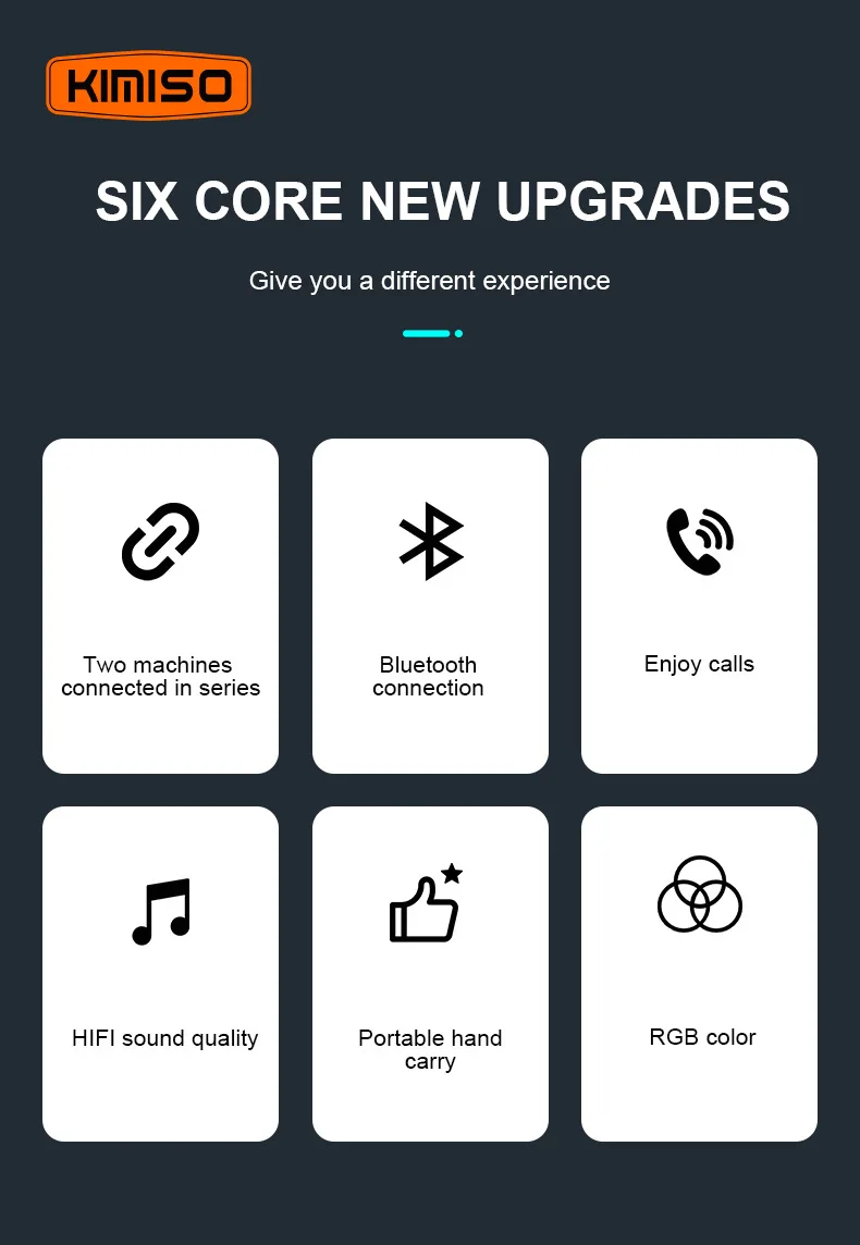 Mini Portable Waterproof Bluetooth Speaker Sound Activated RGB Mobile Music Loud Boombox Home Party TWS Wireless Subwoofer Card_voghion.com