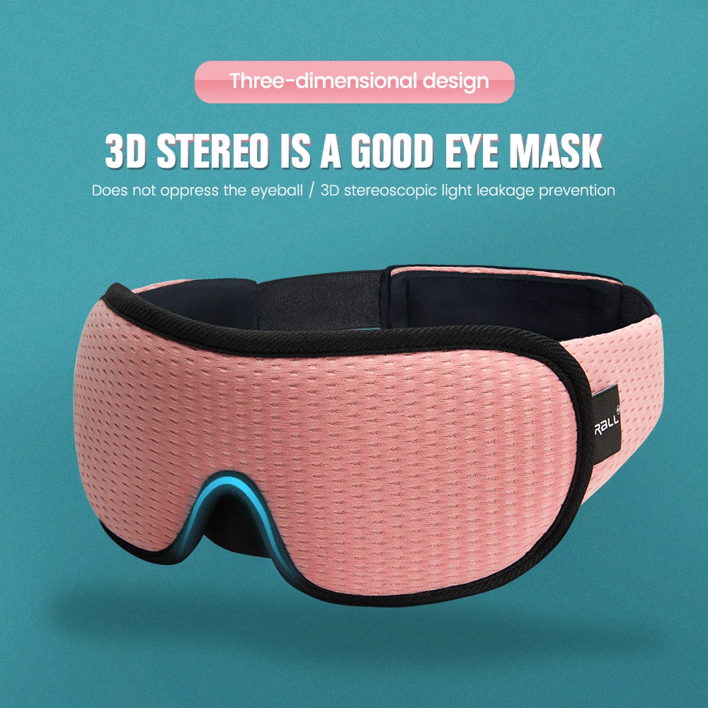3d Sleeping Mask Travel Shade Cover Eye Mask For Sleeping Blindfold Eye