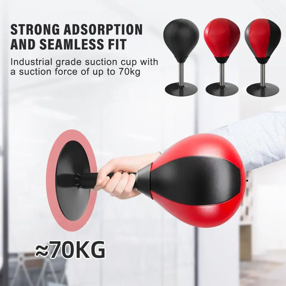 Aputue Desktop Punching Bag With Stand, Heavy Duty Stress Relief Ball...