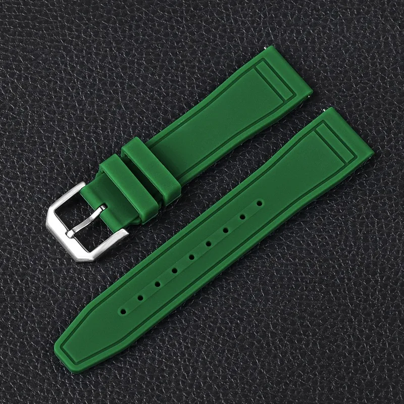 Quick Release Waterproof Silicone Sport Watch Strap - Soft Universal Band