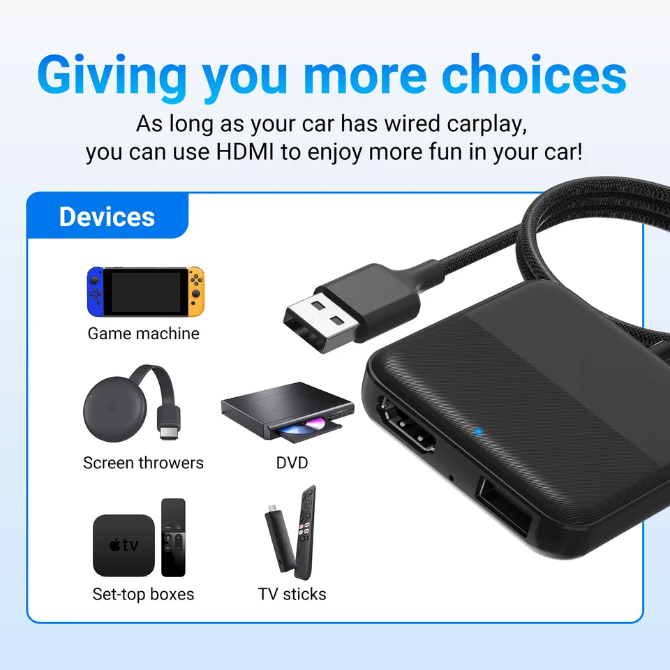 Carro tv mate pro express conversor para fire tv vara caixa para