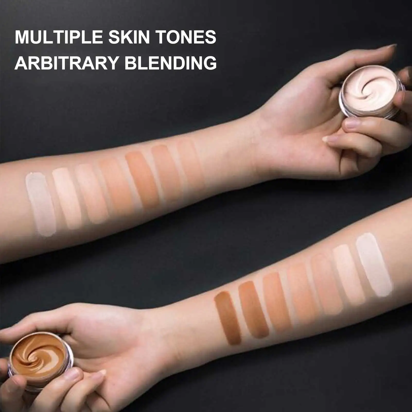 Waterproof Tattoo Concealer Makeup Body Birthmark Scar Spots Cover Cream 10g x 2pcs