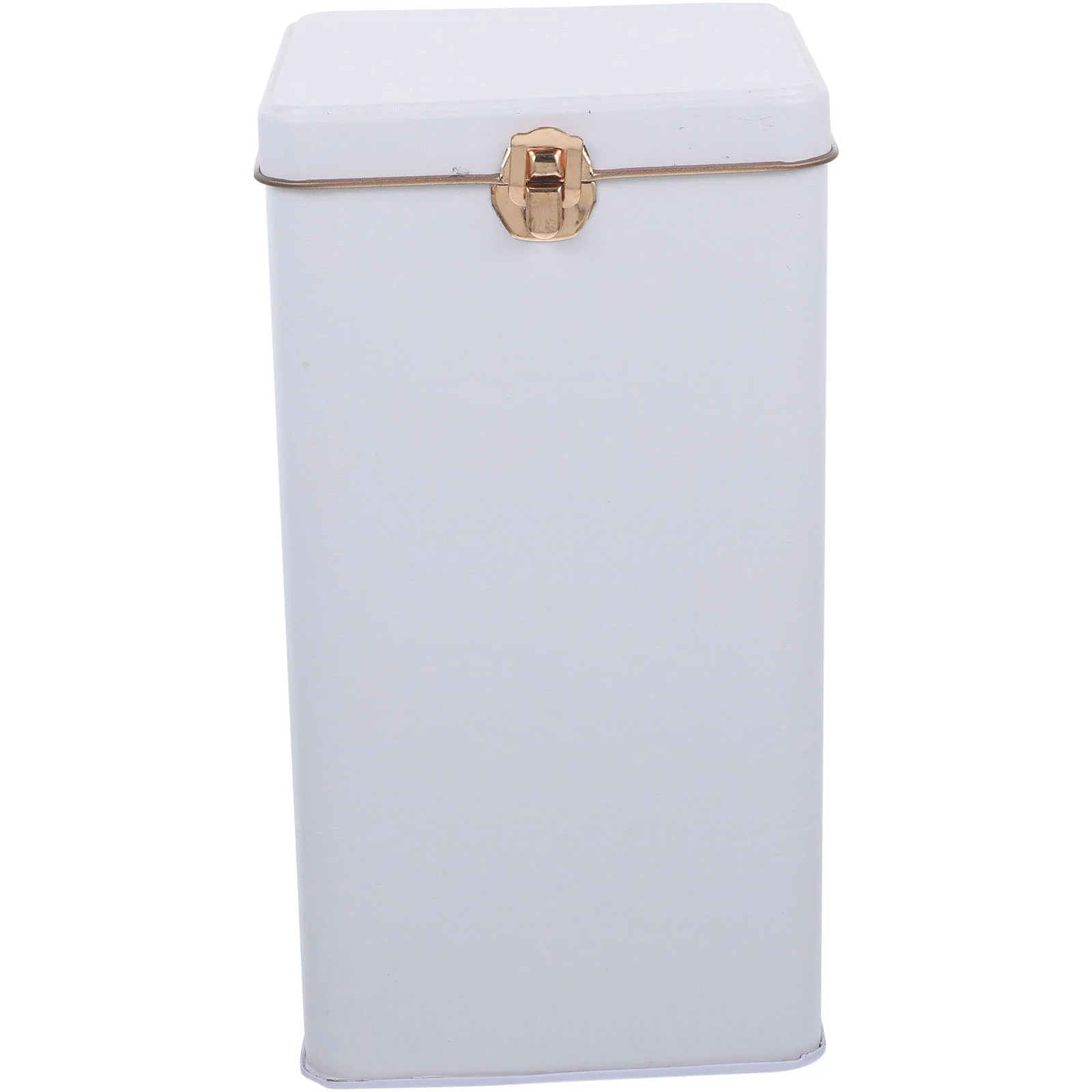 

Empty Tin Box Lid Airtight Tinplate Storage Box Rectangle Cookie Tin Metal Tin Container Candy Cookie Jewelry Coin Tea
