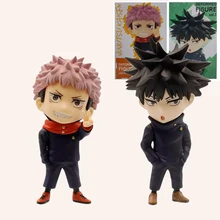 

Genuine Taito Anime Jujutsu Kaisen Figure Q Version Itadori Yuji Fushiguro Megumi PVC Collectible Model Kid Toy Birthday Gift