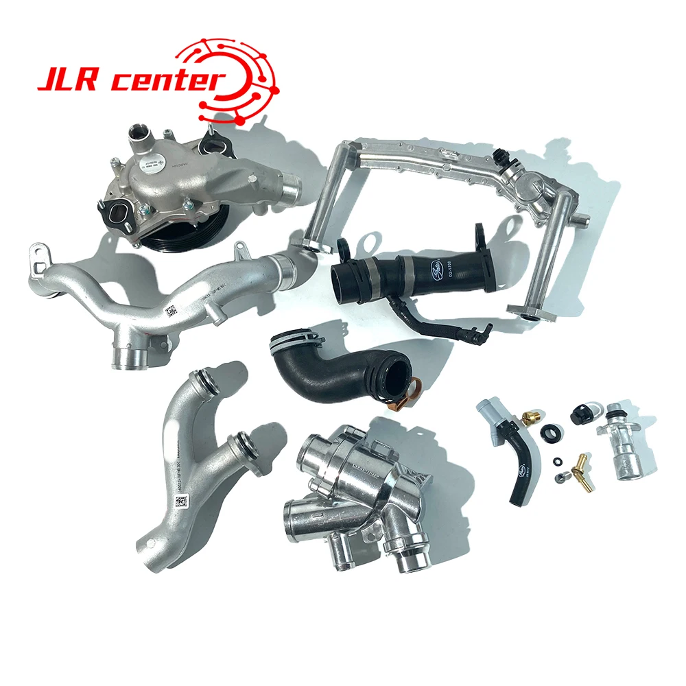 Cooling system upgrade kit for Jaguar Land Rover 3.0L V6 turbocharged engine car engine coolant reservoir