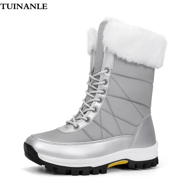 Botas Timberland Mujer Botas De Nieve Para Mujer De Gamuza A Media - Main Image