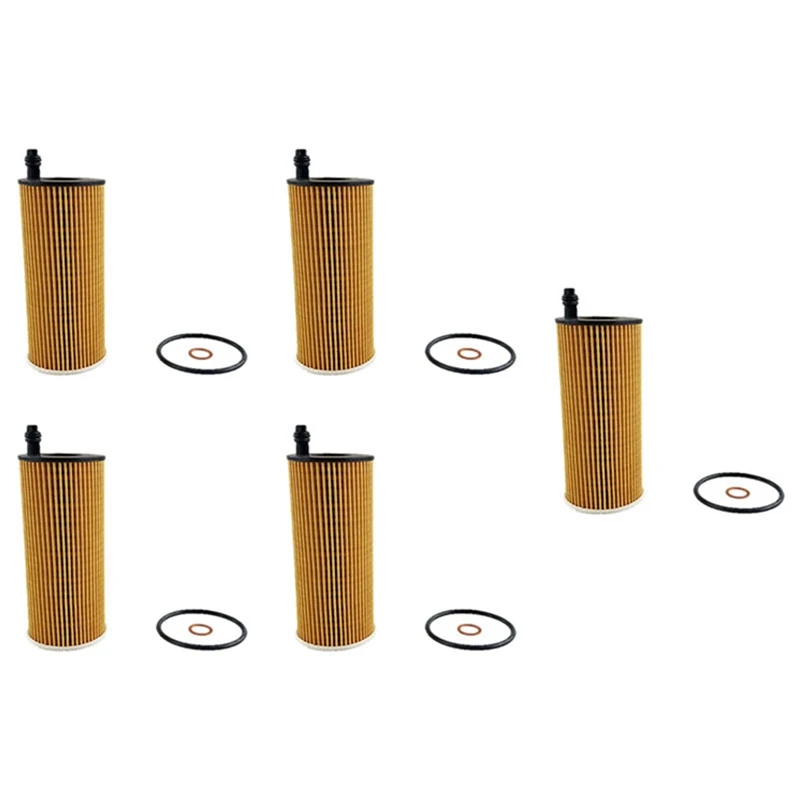 

5X For BMW F10 F25 F30 F31 328D X3 Oil Filter Kit OX404DECO