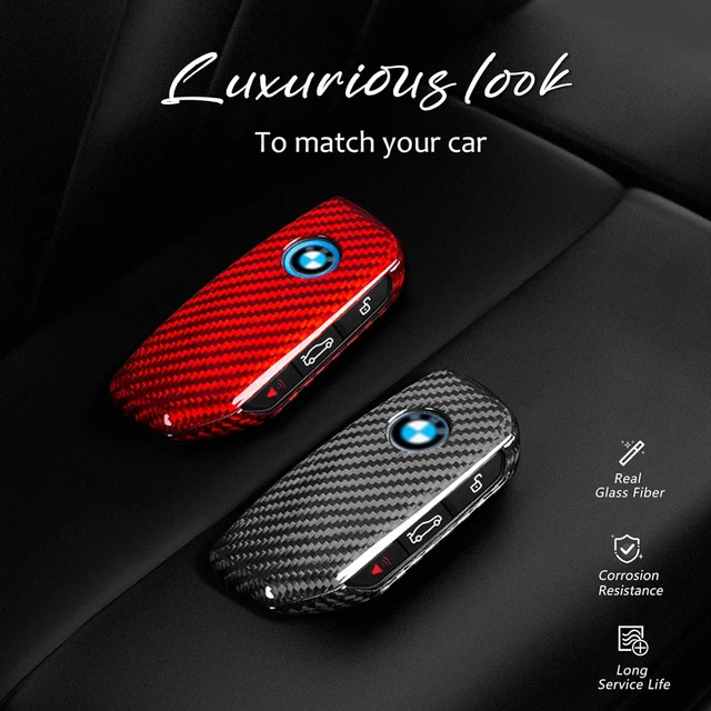 Cover Per Chiave BMW In TPU - Custodia Protettiva Per Telecomando Auto | Compatibile Con Serie 1/2/3/5/7 X1-X7