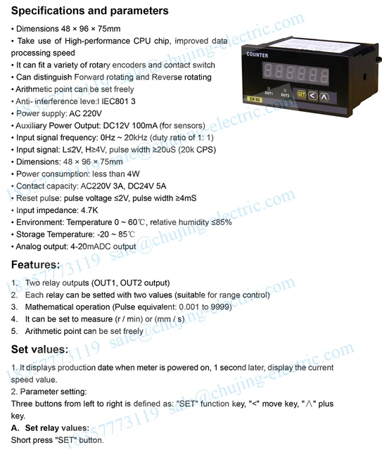 Tachometer Output 420ma Tachometer Controller Digital, 49 OFF