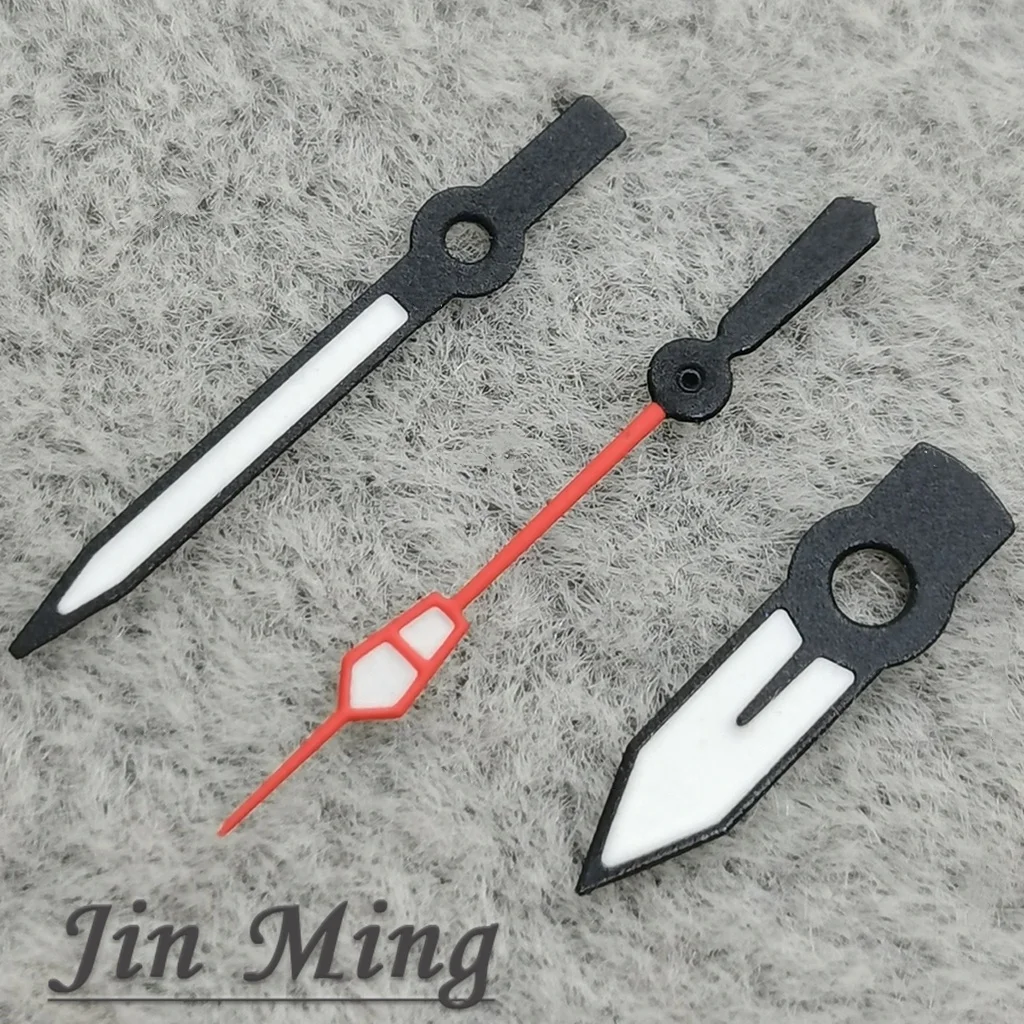 High-Quality Luminous Green and Silver Watch Hands