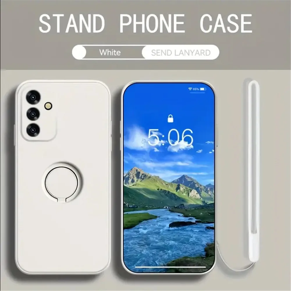 Cover SORAKA Per Huawei P30 Con Anello E Piastra Magnetica: Pratica, Sottile E Sicura!