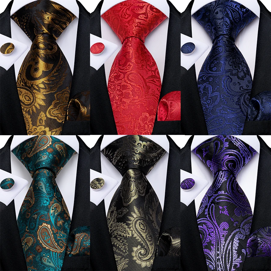 2023-New-Luxury-8cm-Men-s-tie-Set-Handkerchief-Cufflinks-Social-Party ...