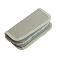 Khaki baby care kit, baby nose inhaler, nail clippers, file, brush, scissors, comb 6 daily cleaning tools 2